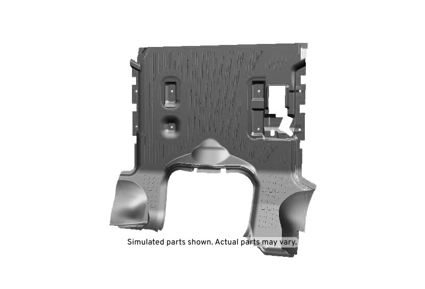 GM Genuine Parts Front Floor Panel Mat