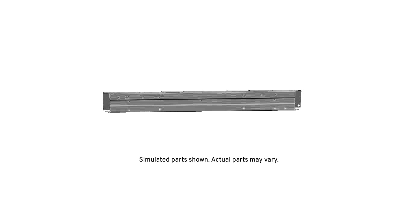 GM Genuine Parts Rear Bumper Impact Bar