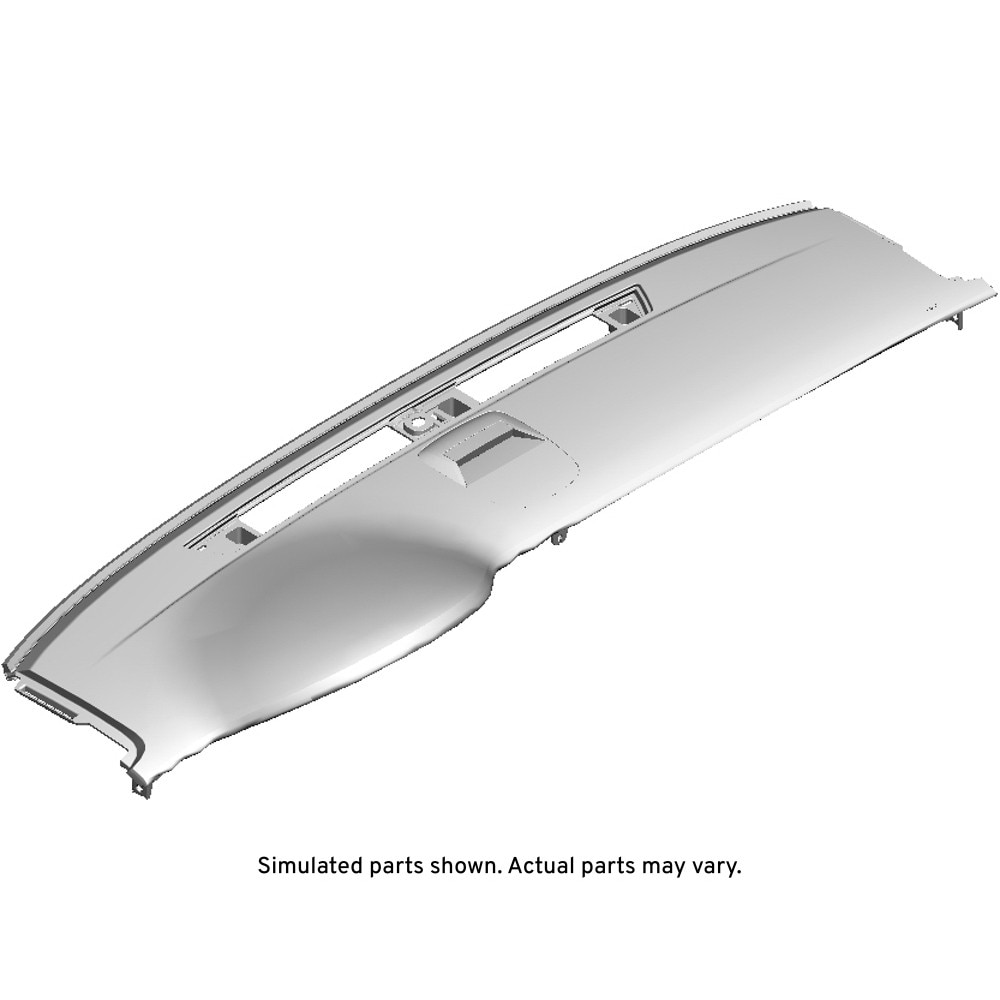 GM Genuine Parts Cocoa Instrument Upper Panel