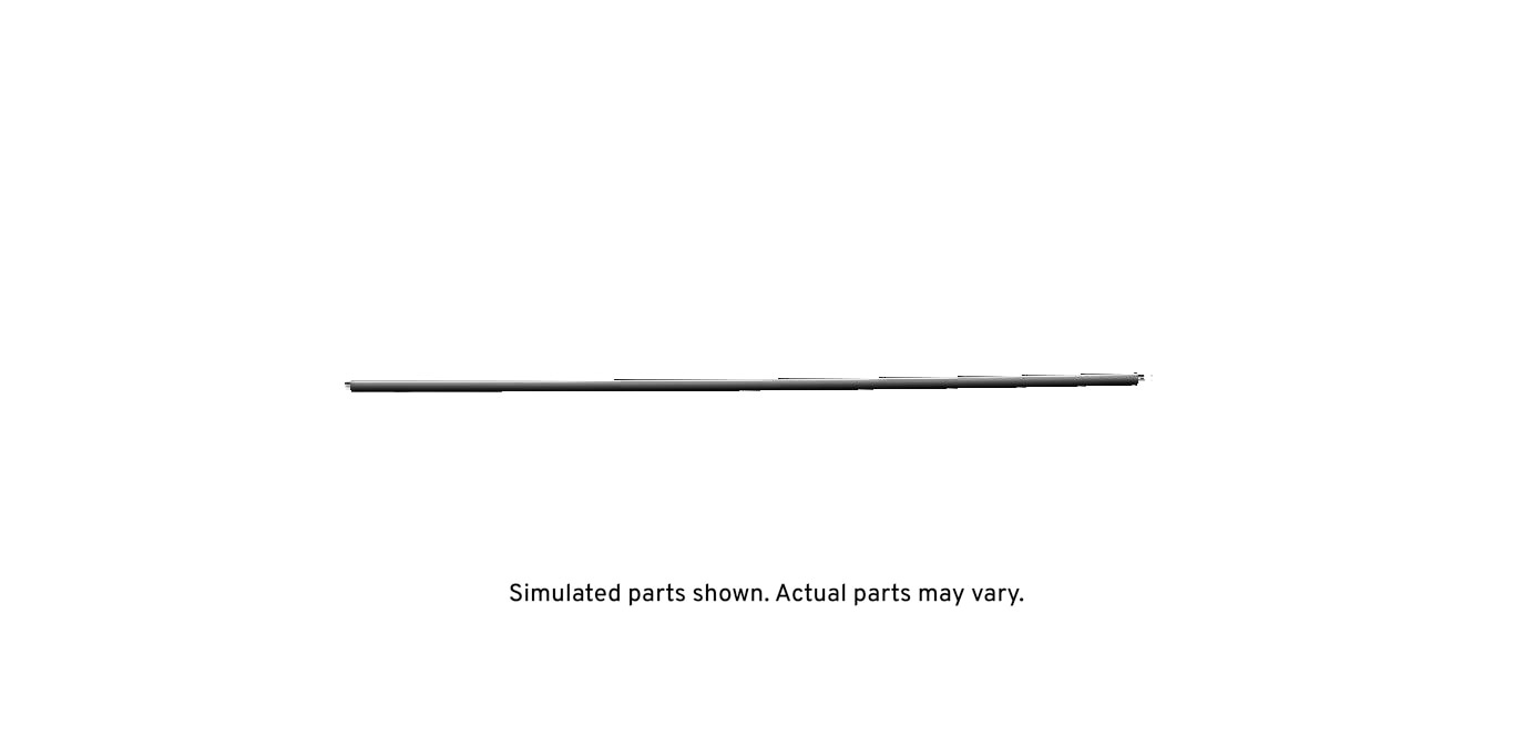 GM Genuine Parts Rear Side Door Roof Drip Weatherstrip