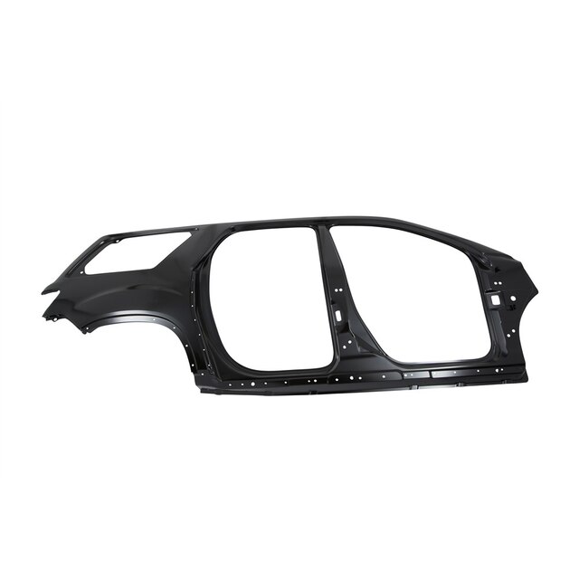 GM Genuine Parts Passenger Side Outer Body Side Panel with Frame, Reinforcement, Plate, and Brackets