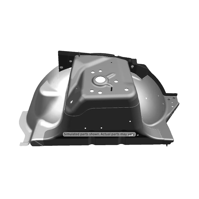 GM Genuine Parts Driver Side Front Wheelhouse Panel Assembly with Studs