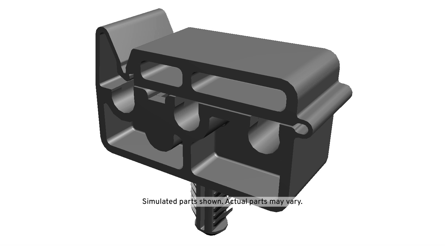 GM Genuine Parts Rear Brake Front Pipe Clip