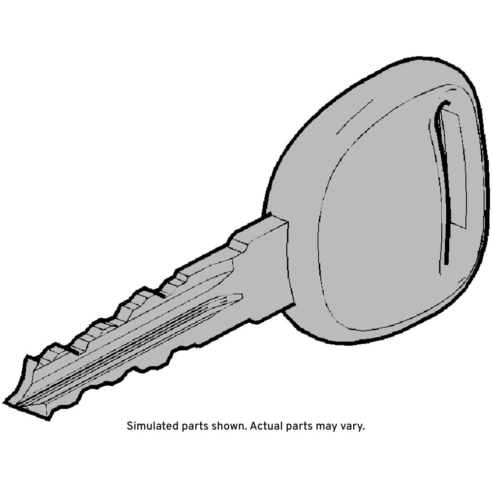 GM Genuine Parts Door Lock and Ignition Key (Programming Required)