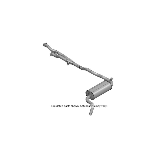 GM Genuine Parts Exhaust Muffler Assembly
