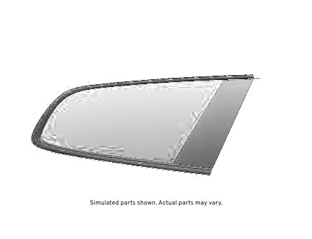 GM Genuine Parts Passenger Side Quarter Window with Panel