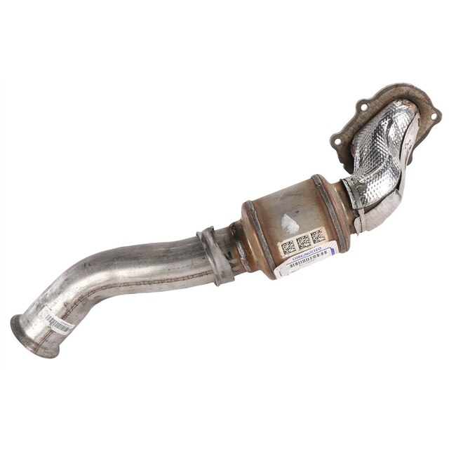 GM Genuine Parts Driver Side 3-Way Catalytic Converter Pipe with Flanges, Bushings, and Studs