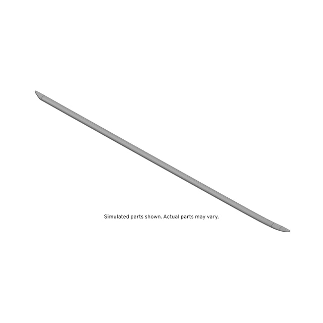 GM Genuine Parts Front and Rear Driver Side Door Lower Weatherstrip
