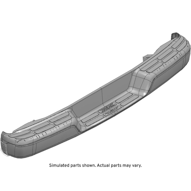 GM Genuine Parts Rear Bumper Impact Bar