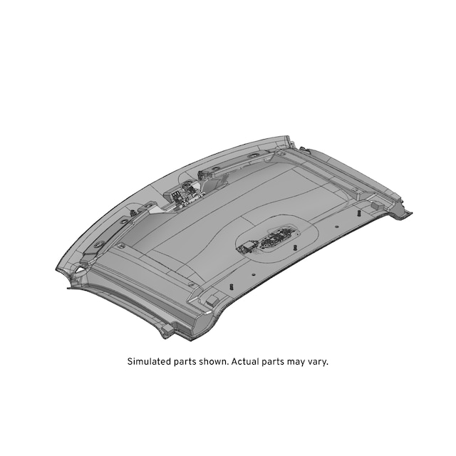 GM Genuine Parts Shale Front Headliner
