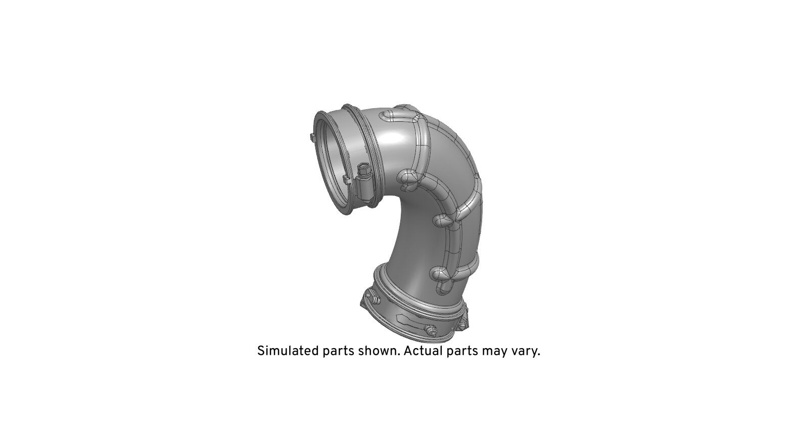 GM Genuine Parts Air Cleaner Outlet Duct