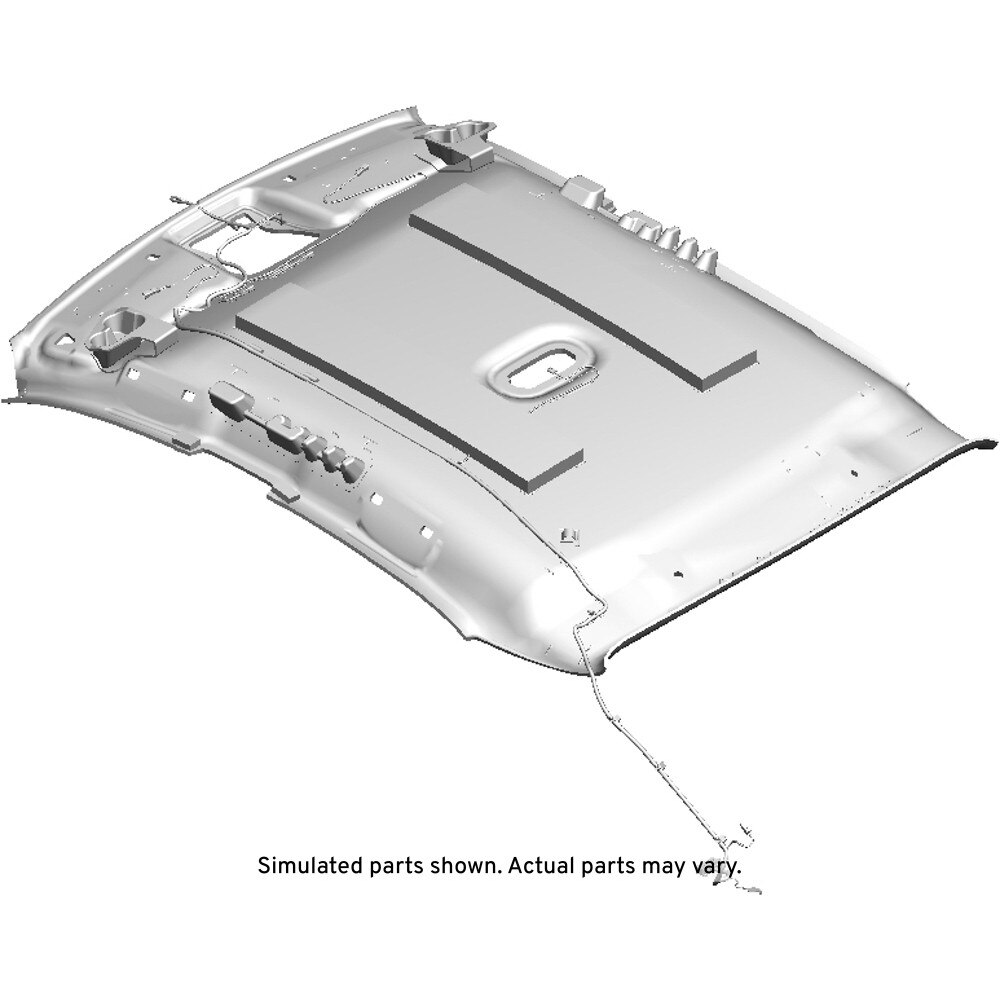 GM Genuine Parts Light Titanium Headliner