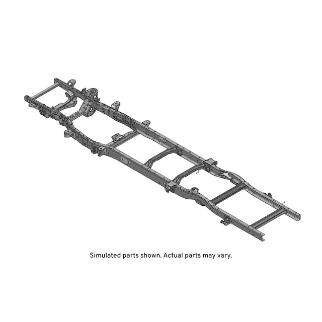 GM Genuine Parts Chassis Frame with Crossmembers, Hangers, Reinforcements, Nuts, and Bolts