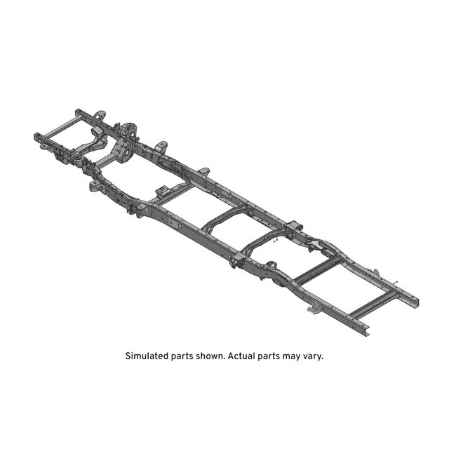 GM Genuine Parts Chassis Frame with Crossmembers, Hangers, Reinforcements, Nuts, and Bolts