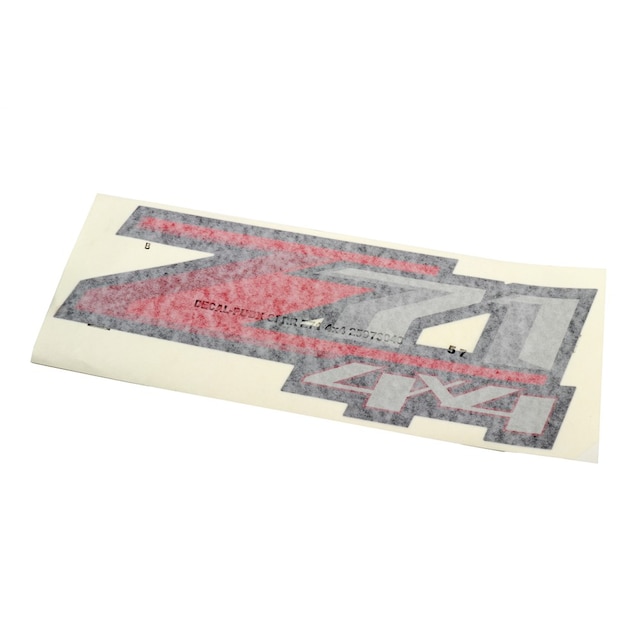 GM Genuine Parts Pickup Box Side Rear Z71 4x4 Decal