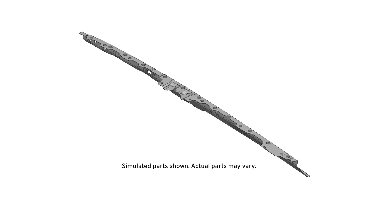 GM Genuine Parts Passenger Side Roof Inner Side Rail