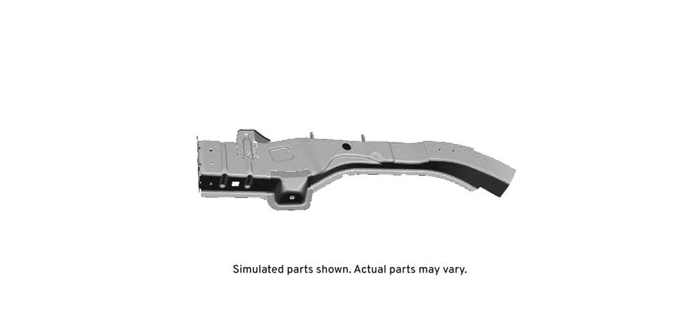 GM Genuine Parts Passenger Side Front Compartment Inner Side Rail