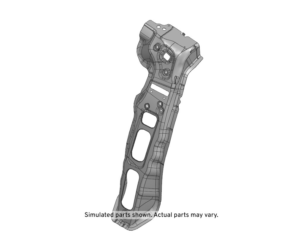 GM Genuine Parts Driver Side Quarter Outer Panel Reinforcement