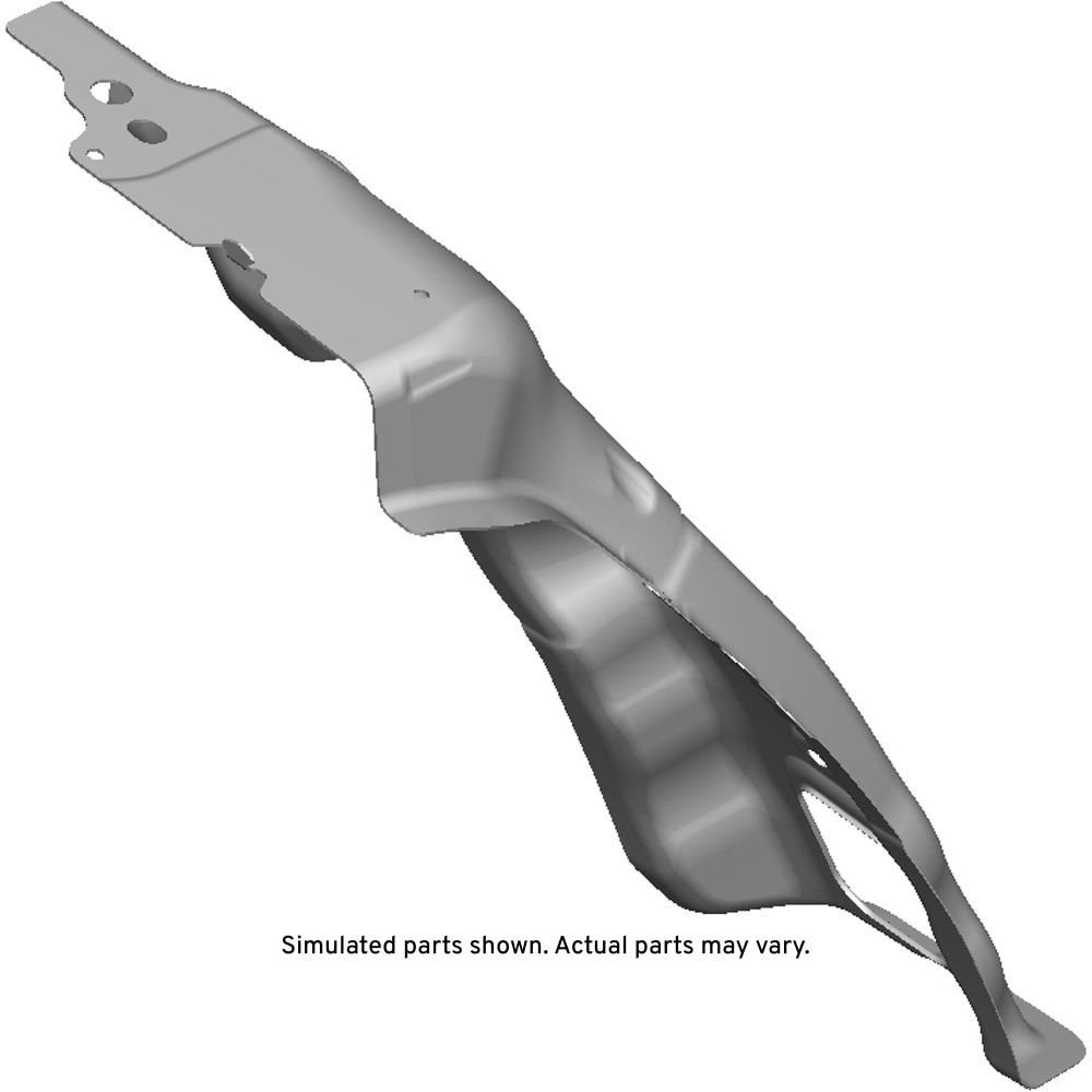 GM Genuine Parts Passenger Side Quarter Outer Panel Reinforcement