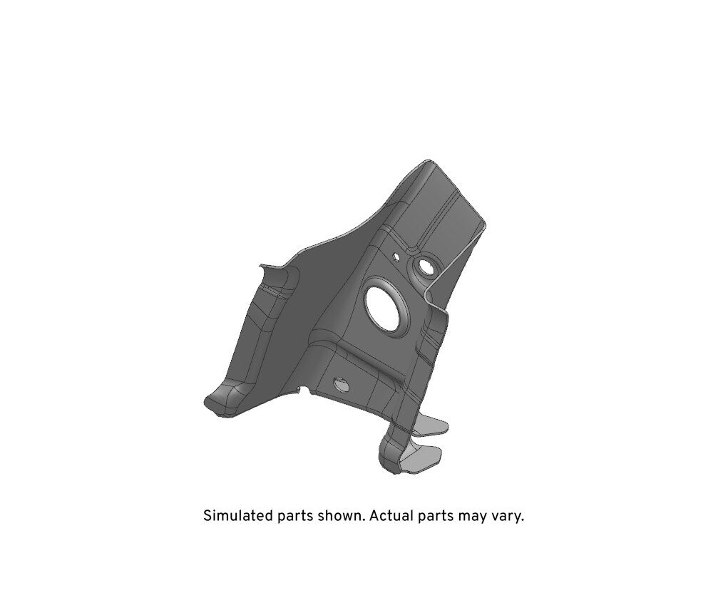 GM Genuine Parts Rear Driver Side Wheelhouse Inner Panel Brace