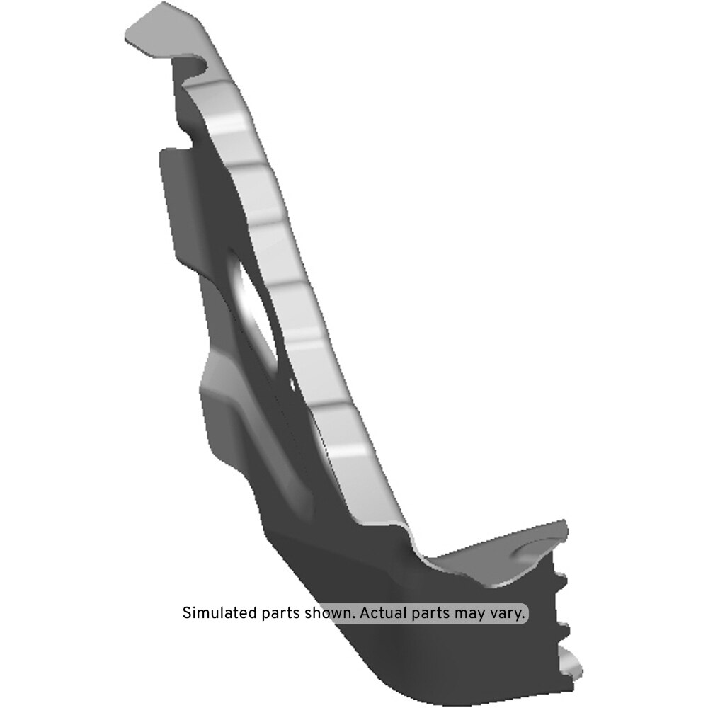 GM Genuine Parts Passenger Side Rear Compartment Floor Panel Rail Extension