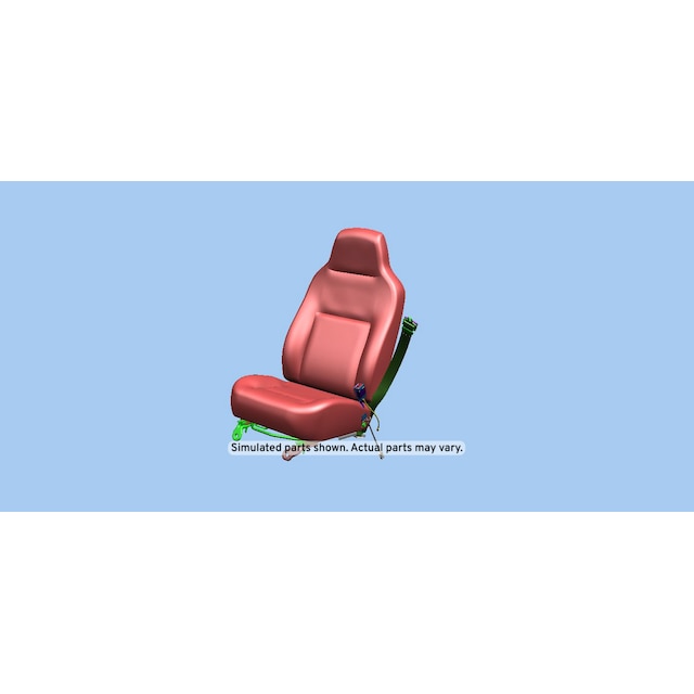 GM Genuine Parts Light Cashmere Passenger Seat