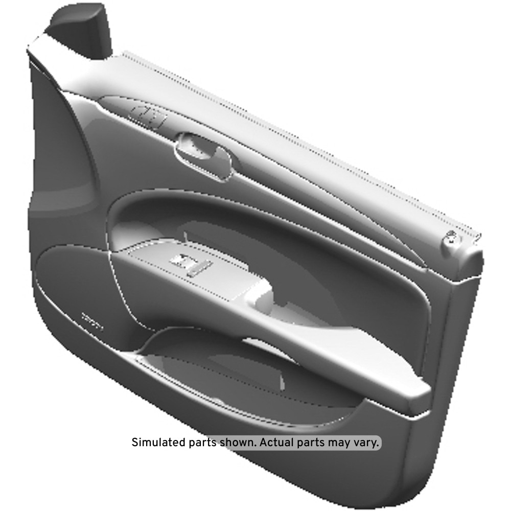 GM Genuine Parts Light Titanium Front Passenger Side Door Trim