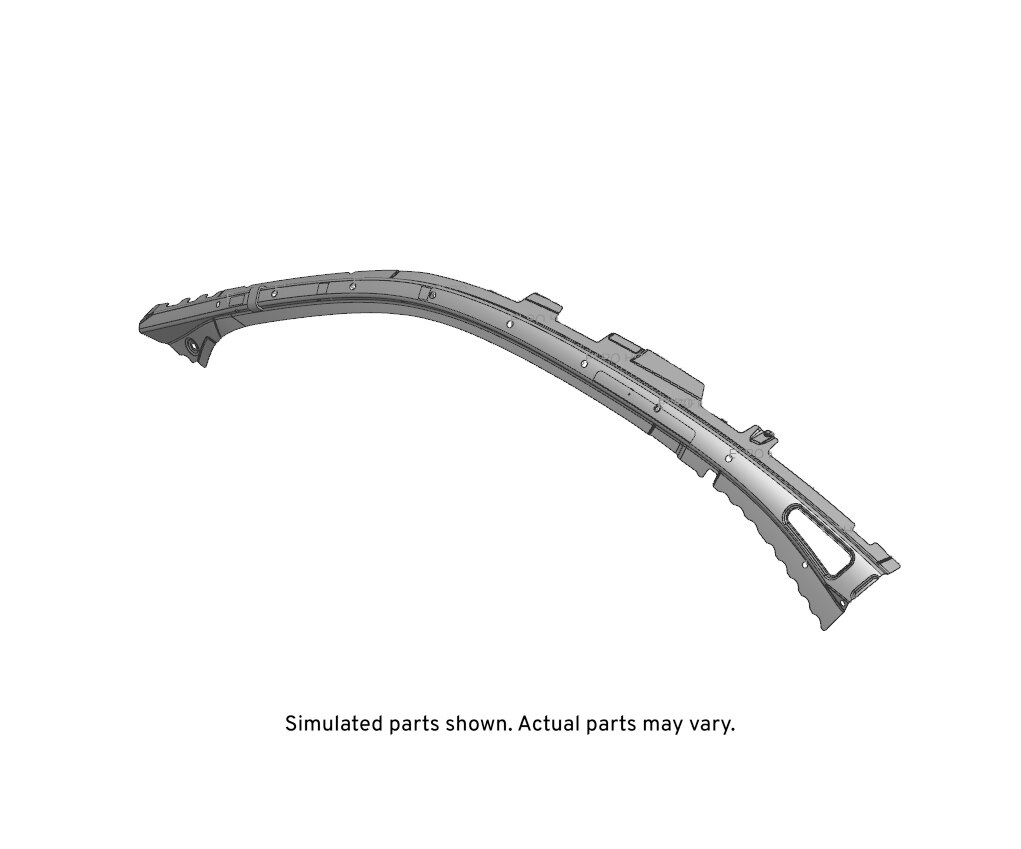 GM Genuine Parts Driver Side Roof Outer Side Rail