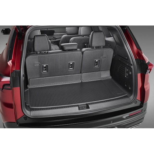 Integrated Cargo Liner in Black with Buick Tri-Shield Logo