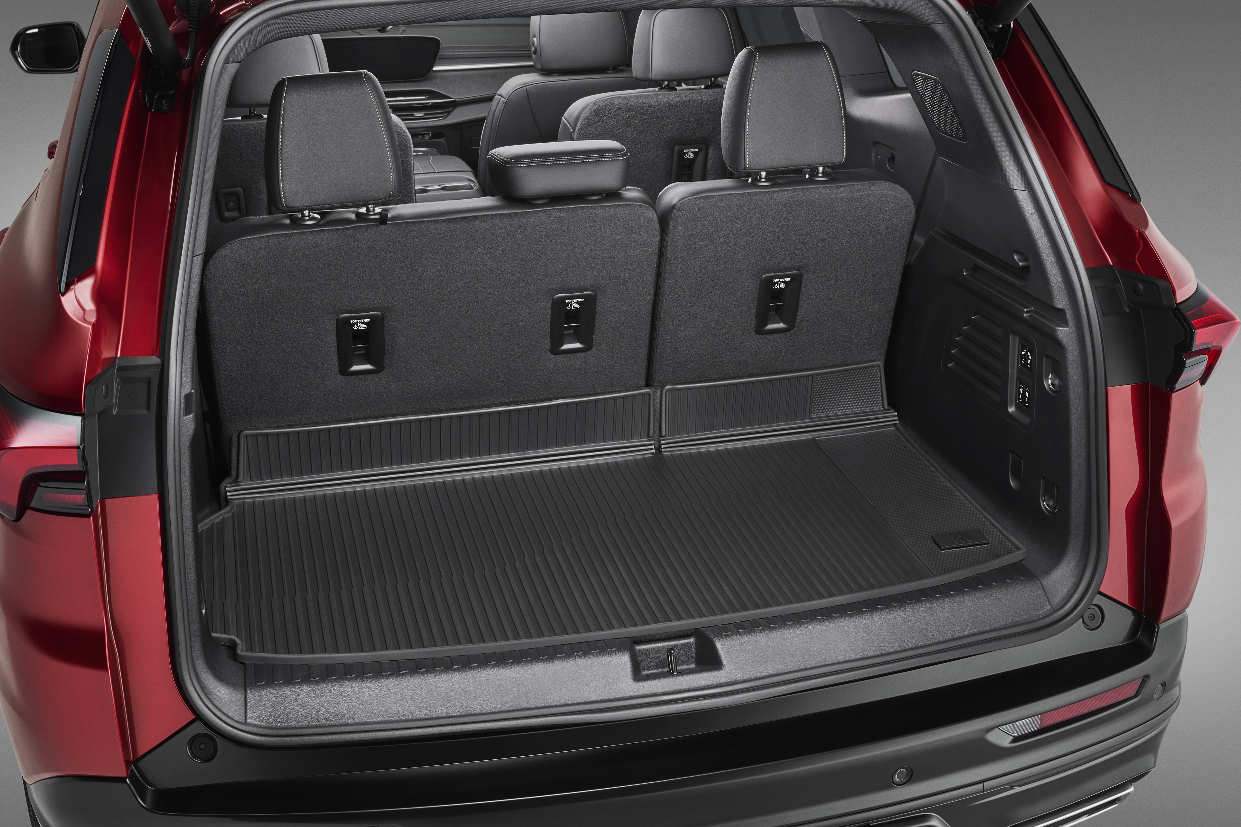 Premium All-Weather Cargo Area Mat in Black with Buick Tri-Shield Logo