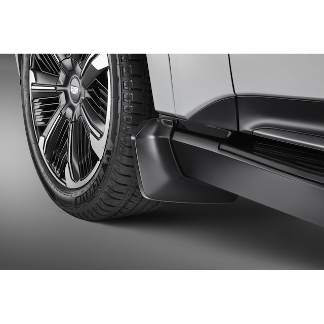 Front Splash Guards Painted in Gloss Black