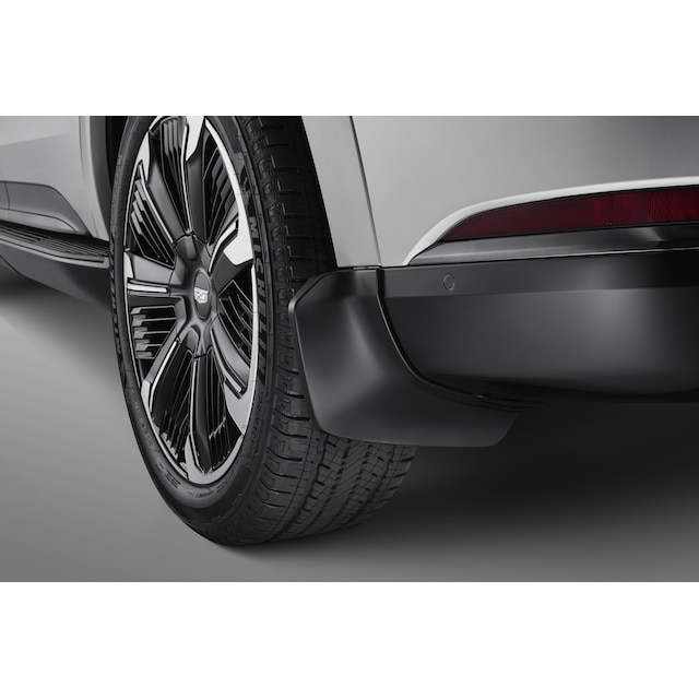 Rear Splash Guards Painted in Gloss Black