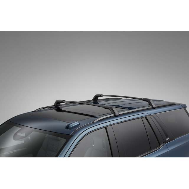 Roof Rack Cross Rail Package in Black