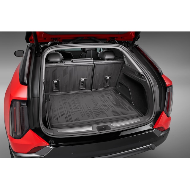 Integrated Cargo Liner in Backen Black with Cadillac Logo