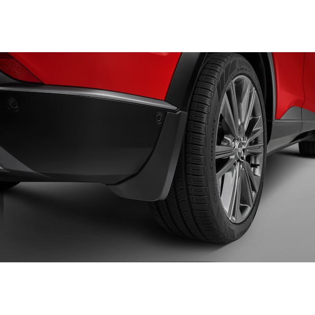 Rear Splash Guards Painted in Gloss Black