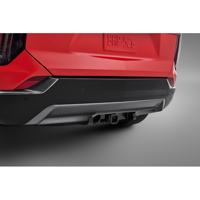 Trailer Hitch Trim Bezel in Gloss Black