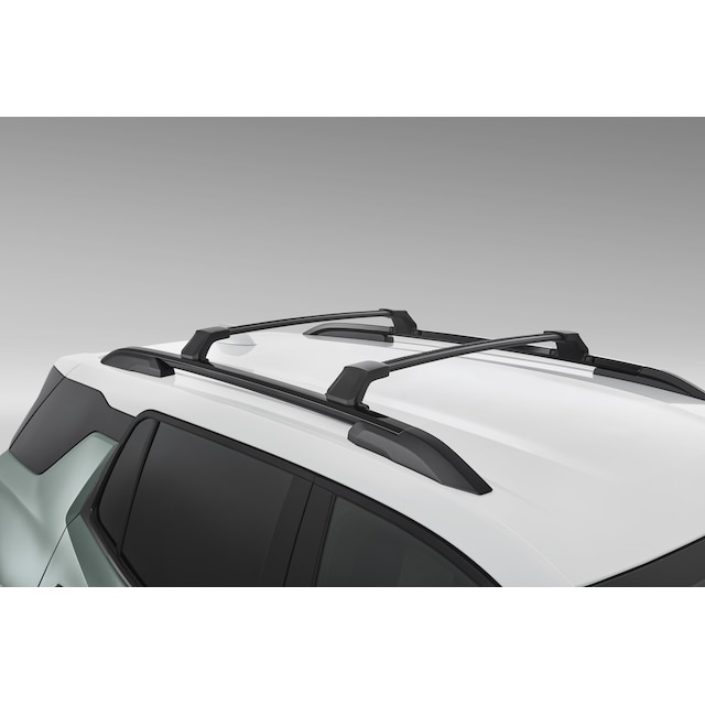 Roof Rack Cross Rail Package in Black