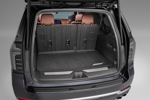 Second-Row Interlocking Premium All-Weather Floor Liners in Jet Black ...