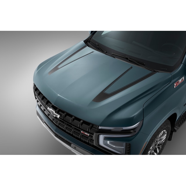 Hood Stripe Decal Package in Black