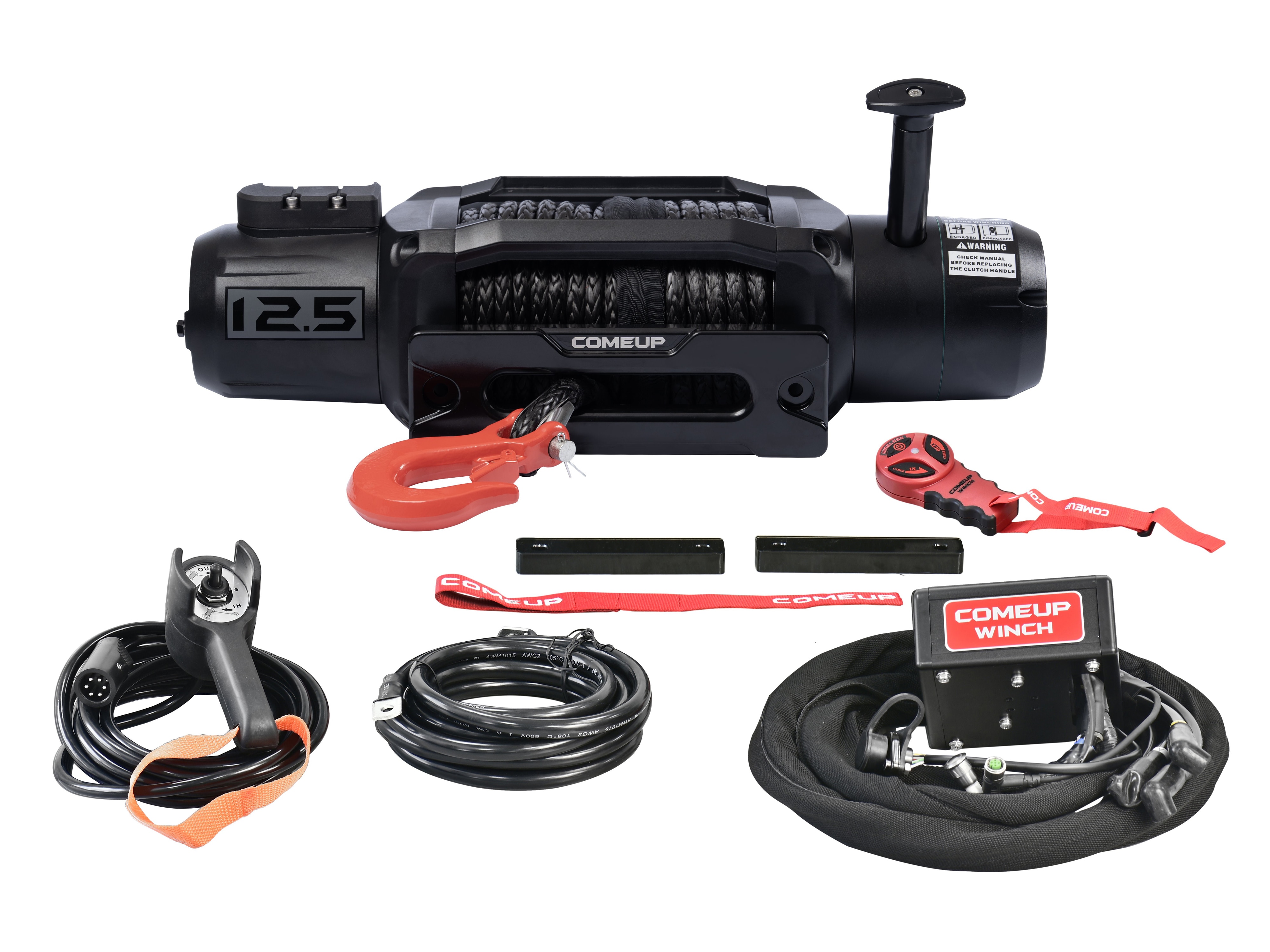 Winch and Controller for Off-Road Bumper by COMEUP - Associated Accessories