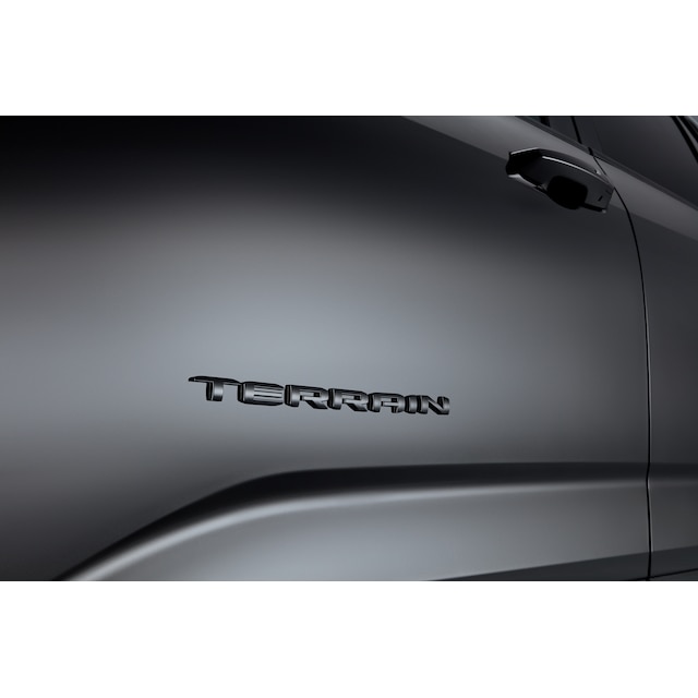 Terrain Elevation Emblems in Black