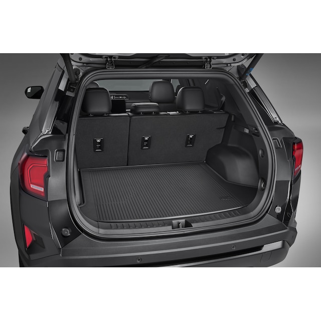 Premium All-Weather Cargo Area Mat in Jet Black with GMC Logo