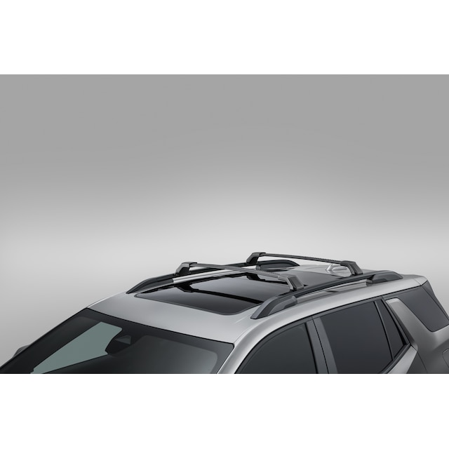 Roof Rack Cross Rail Package in Black
