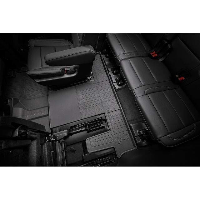 Third-Row Interlocking Premium All-Weather Floor Liner in Jet Black (for Models with Second-Row Executive Seating)
