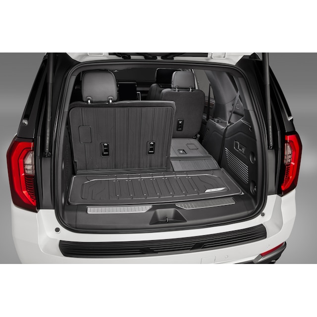 Integrated Cargo Liner in Jet Black with GMC Logo