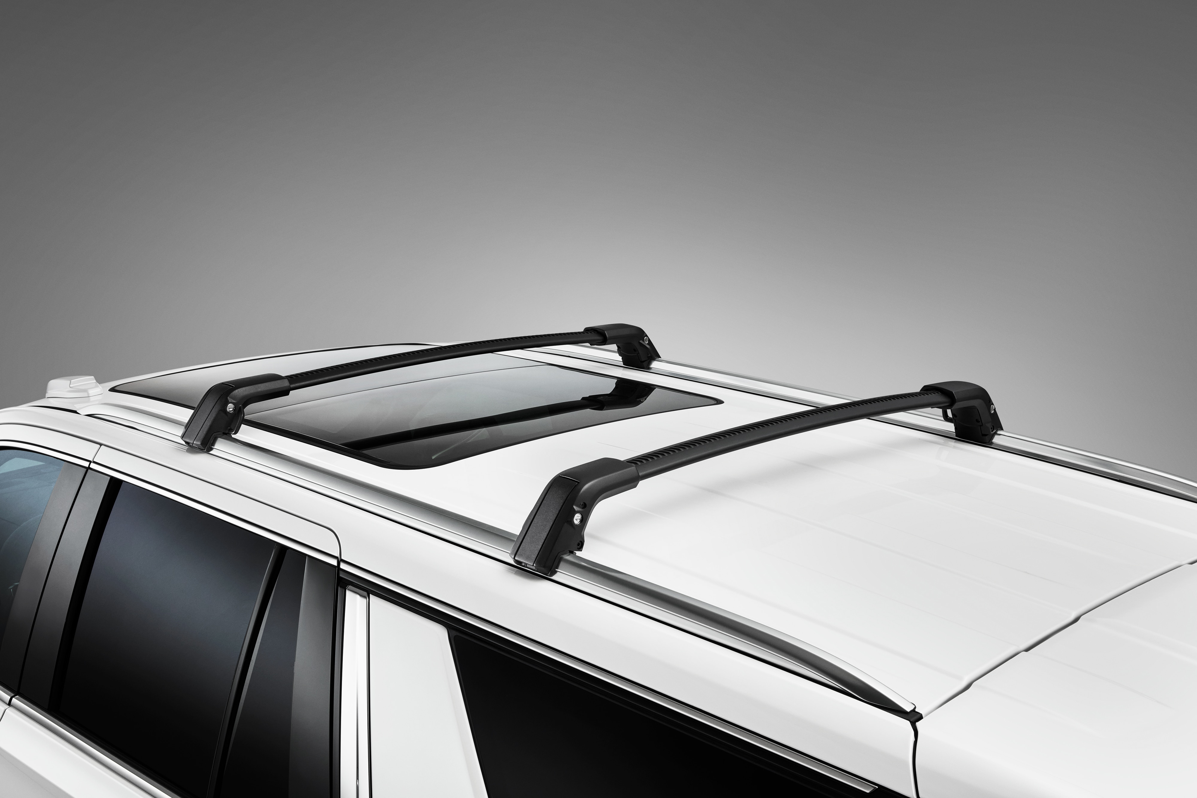 Roof Rack Cross Rail Package in Black