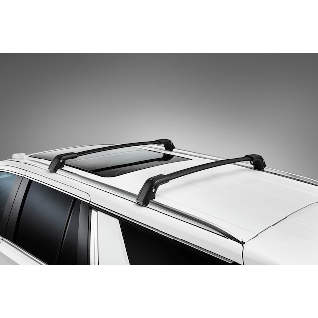 Roof Rack Cross Rail Package in Black