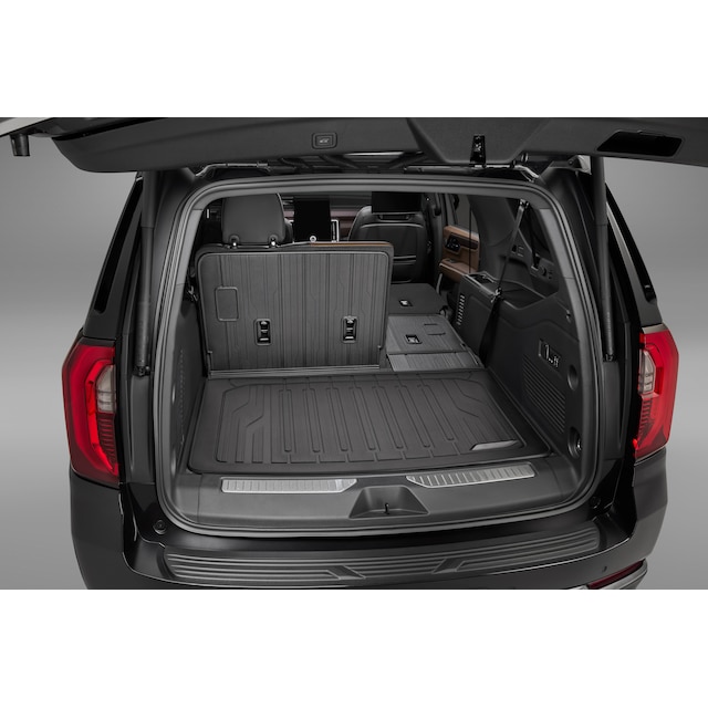 Integrated Cargo Liner in Jet Black with GMC Logo