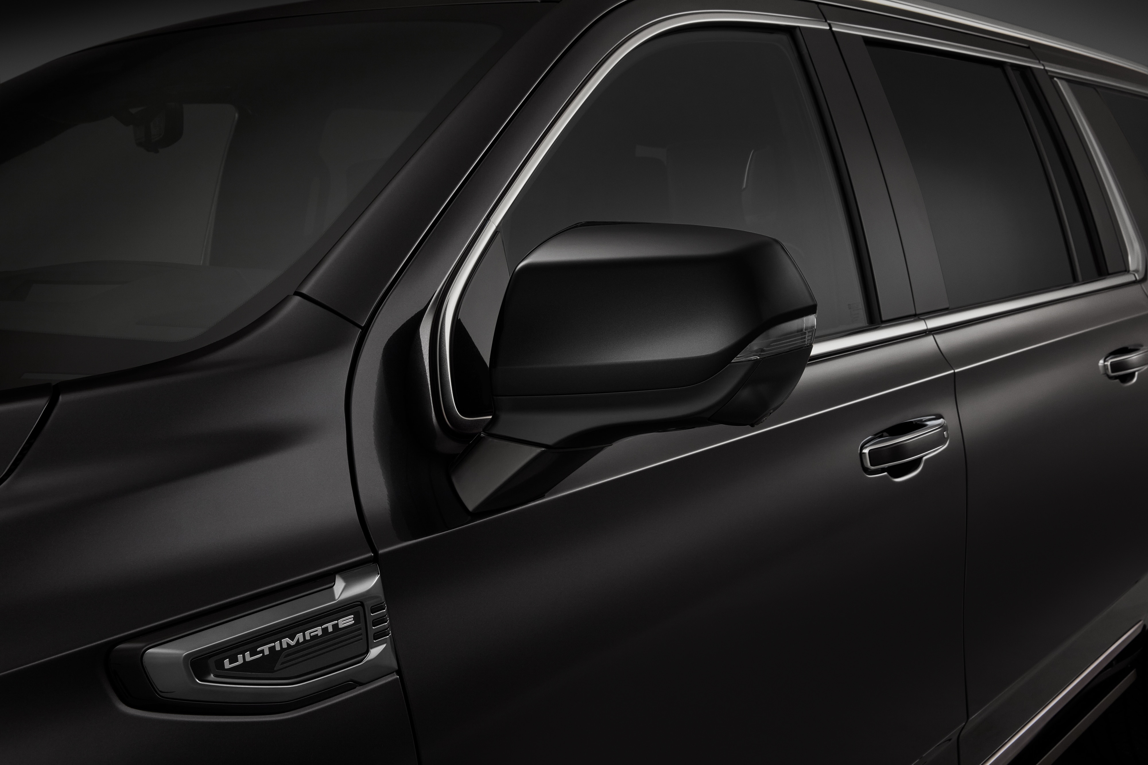 Outside Rearview Mirror Covers in Black