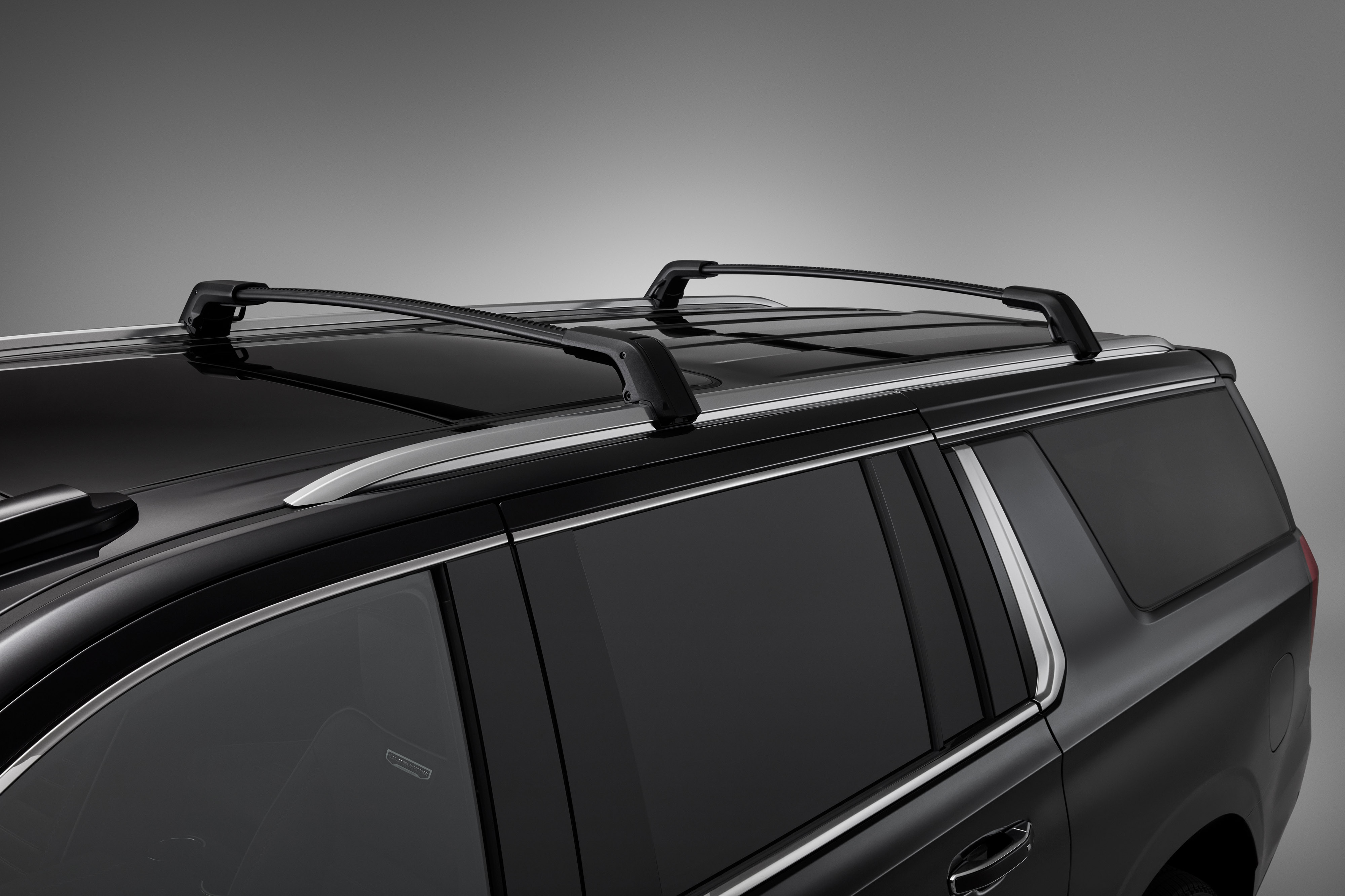 Roof Rack Cross Rail Package in Black
